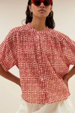 Blouses*By bar alex love blouse | love print