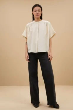 Blouses*By bar alex rib blouse | off white