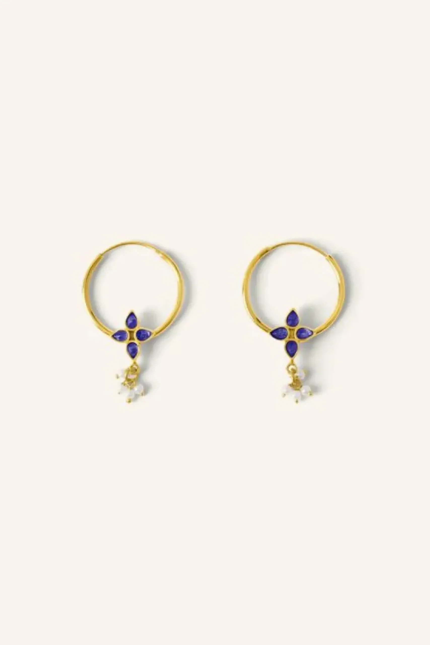 Oorbellen*By bar asha earring | blue