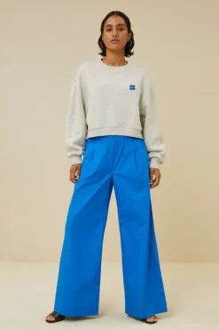 Broeken*By bar benji poplin pants | skydiver