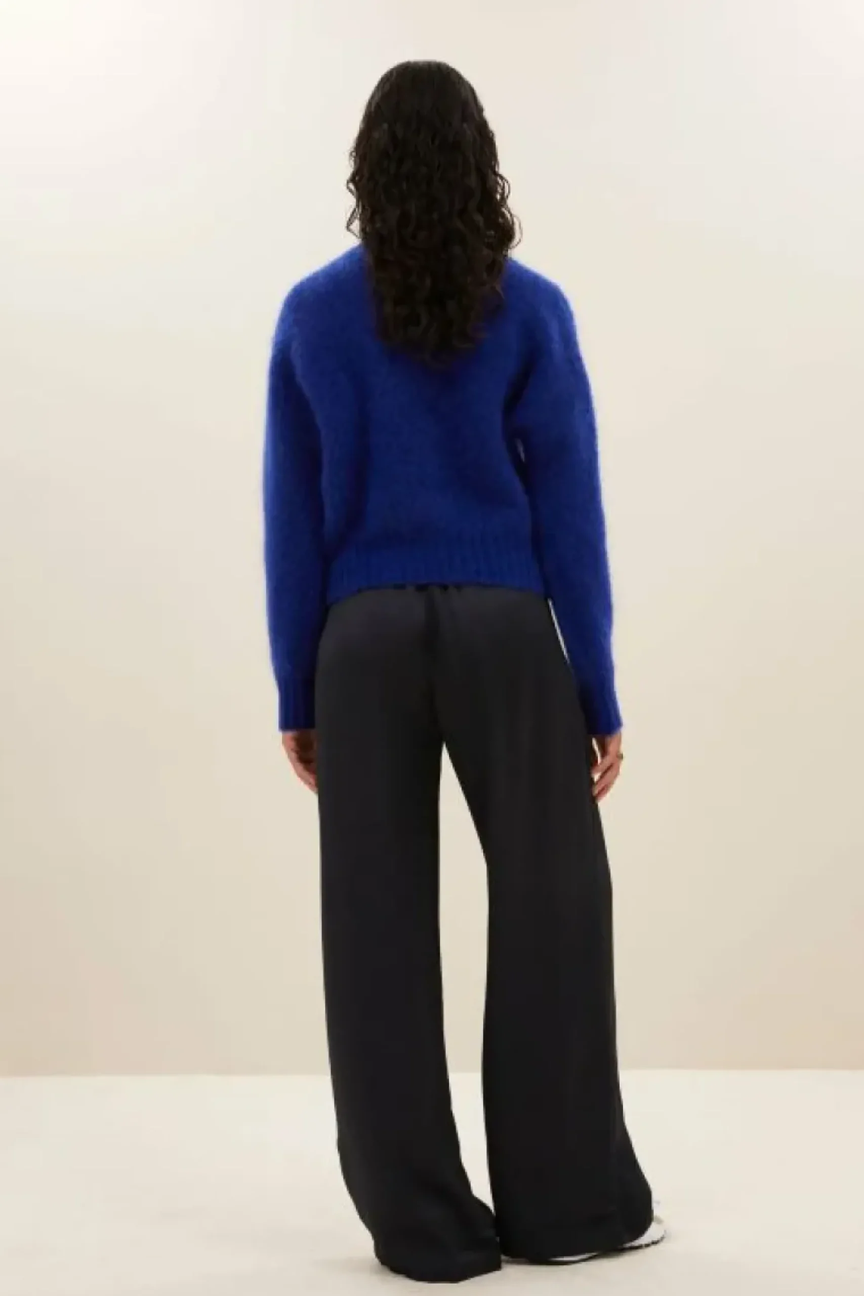Broeken*By bar benji satin pants | midnight