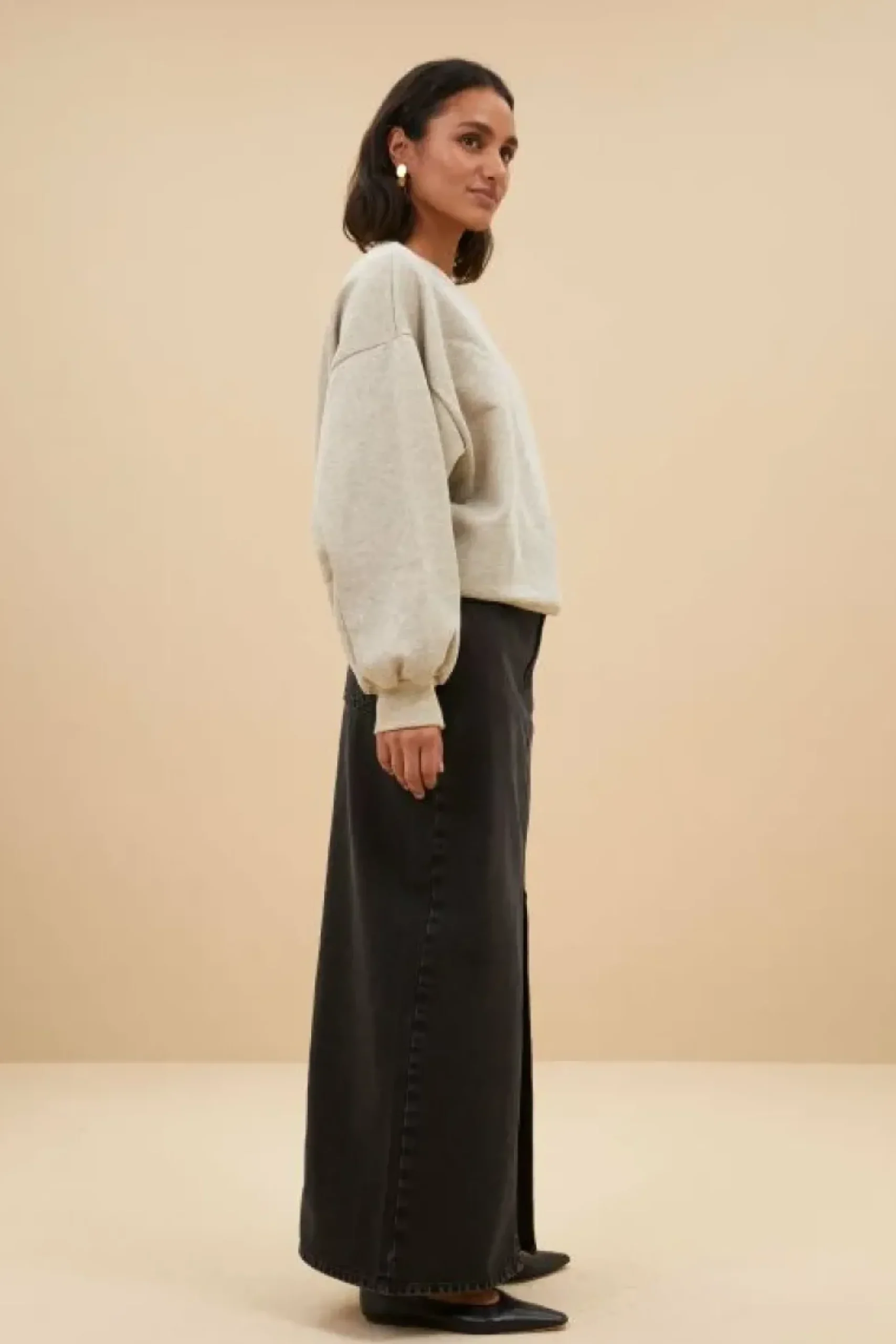Sweaters|Truien*By bar bibi sparkle sweater | gold