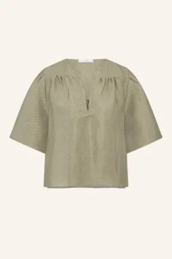 Blouses*By bar blake gloss blouse | gold