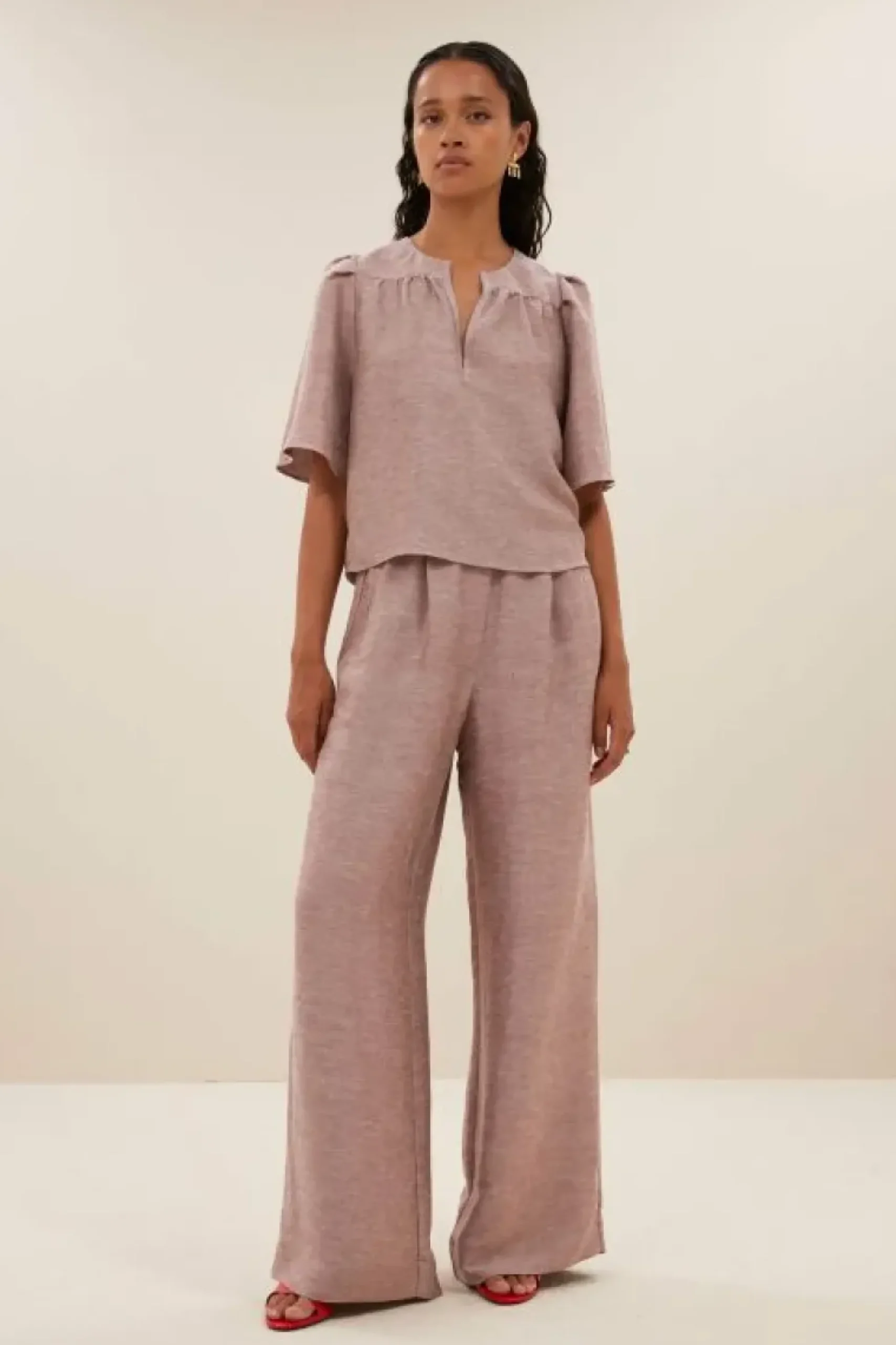 Blouses*By bar blake gloss blouse | mellow rose
