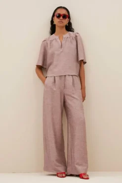 Blouses*By bar blake gloss blouse | mellow rose