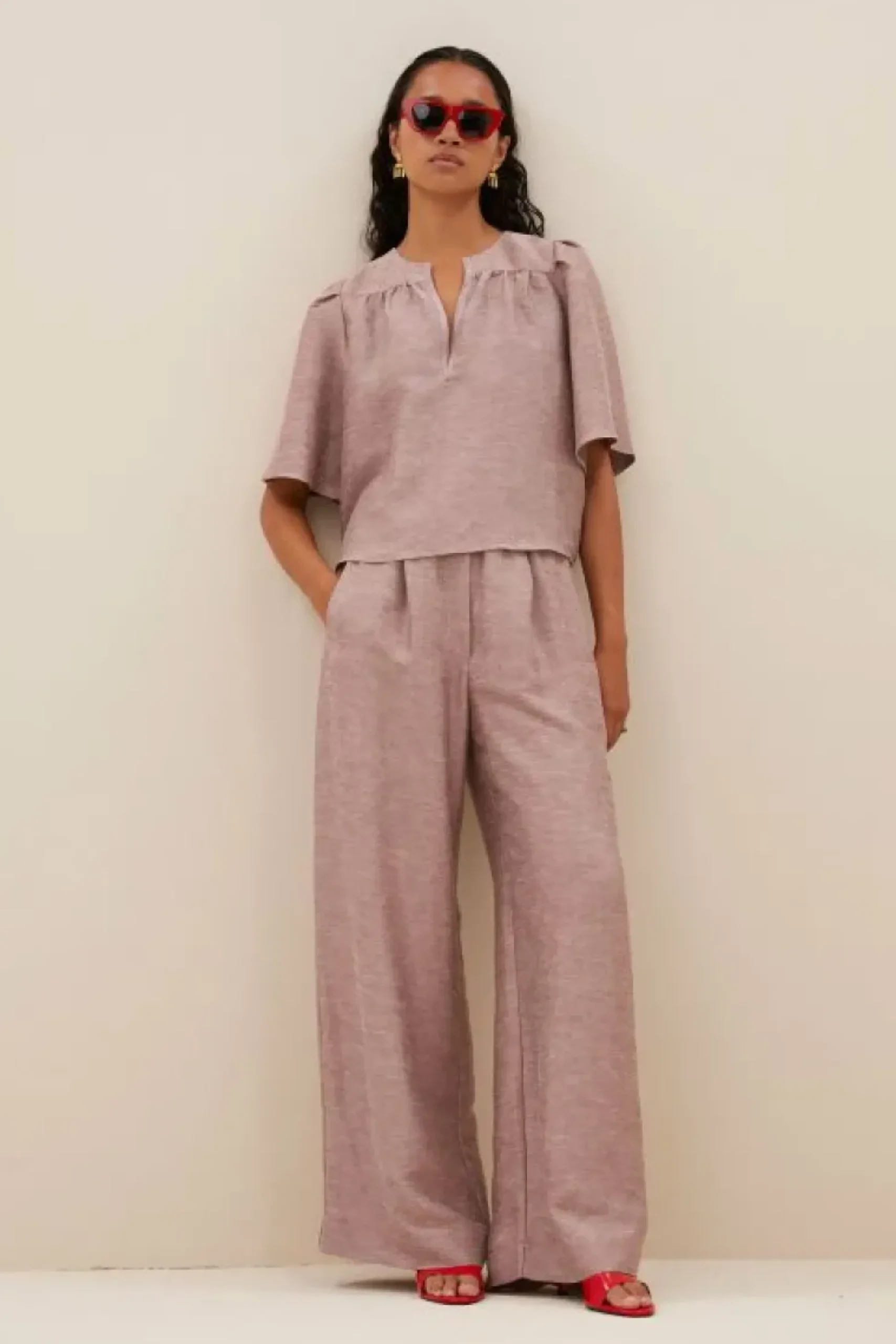Blouses*By bar blake gloss blouse | mellow rose