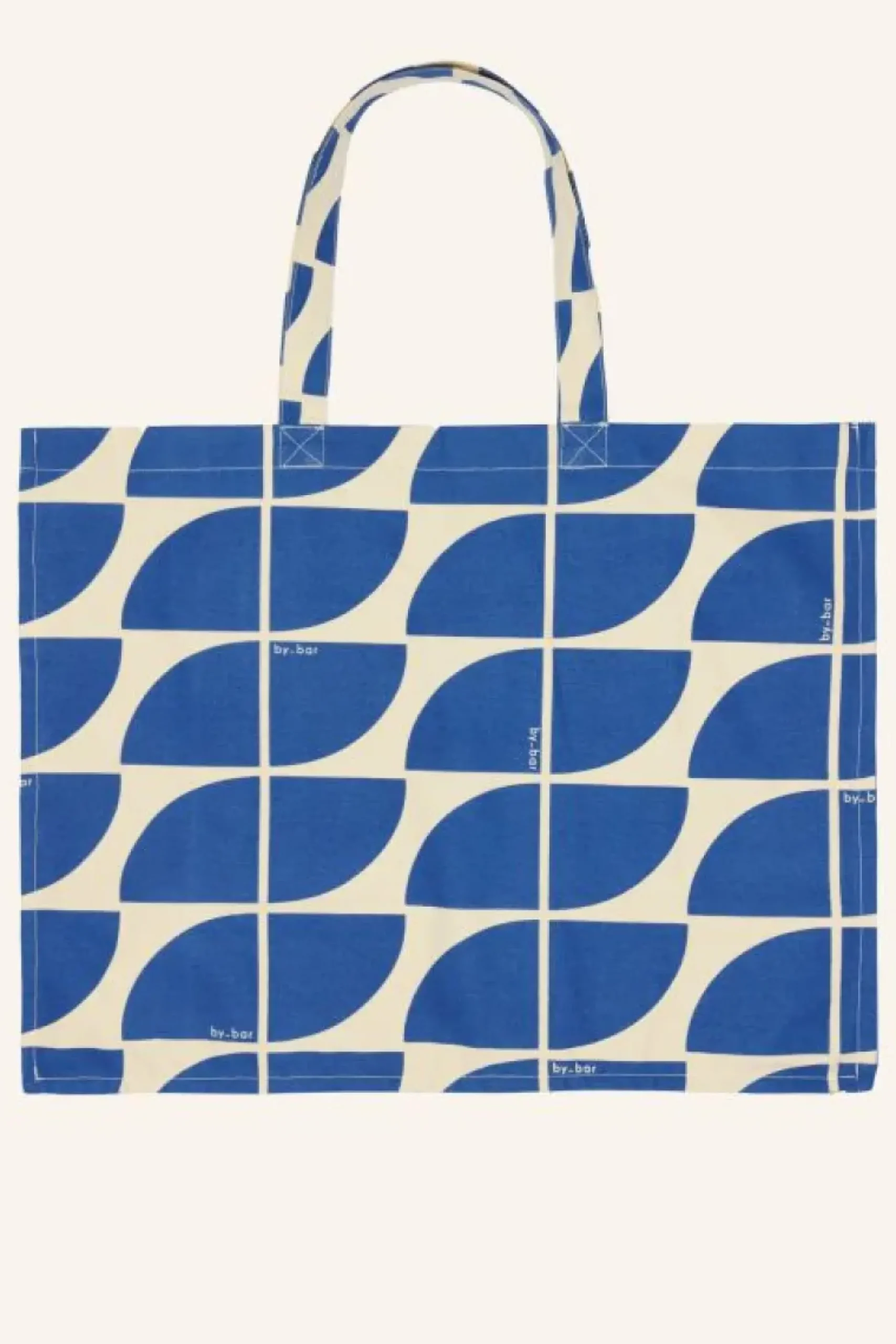 Tassen*By bar canvas bag logo L | kingsblue