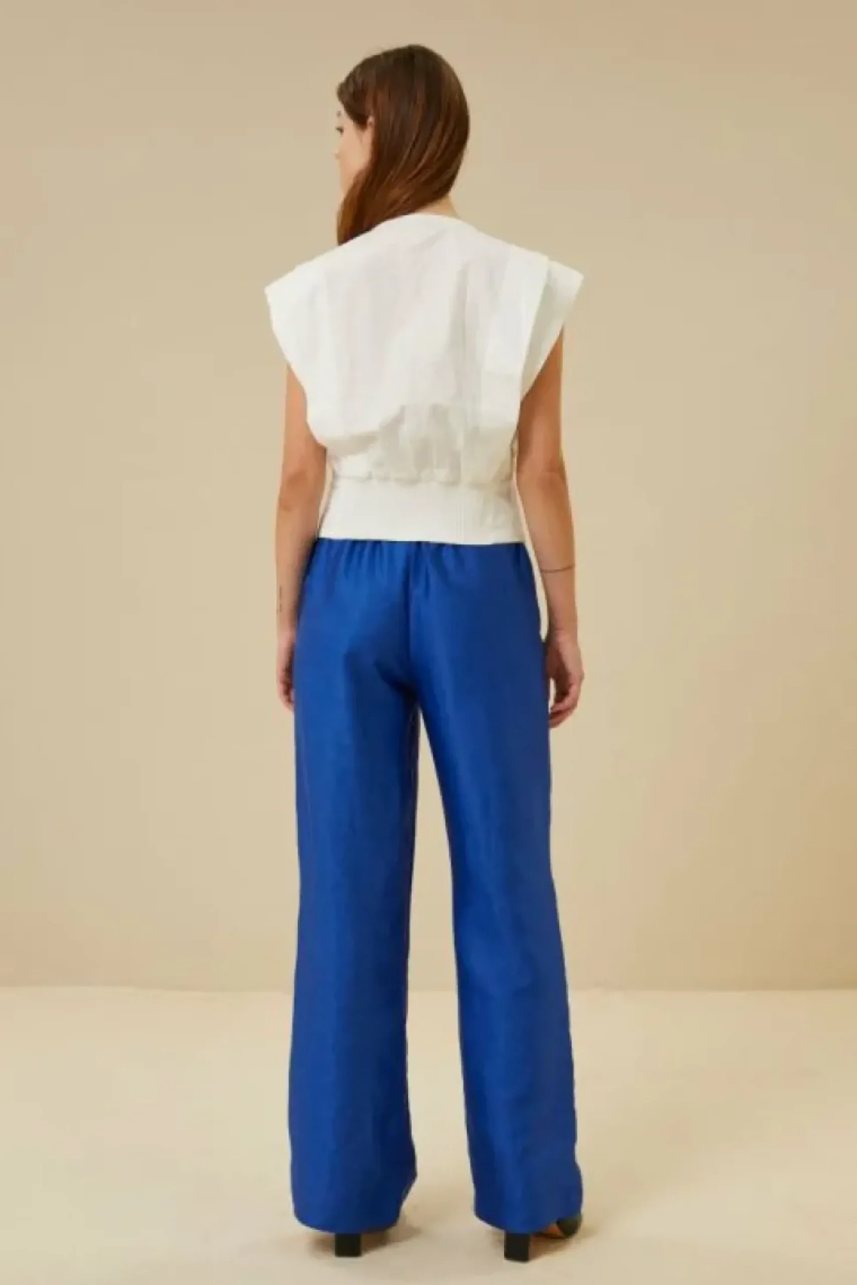 Blouses*By bar cathy poplin blouse | white