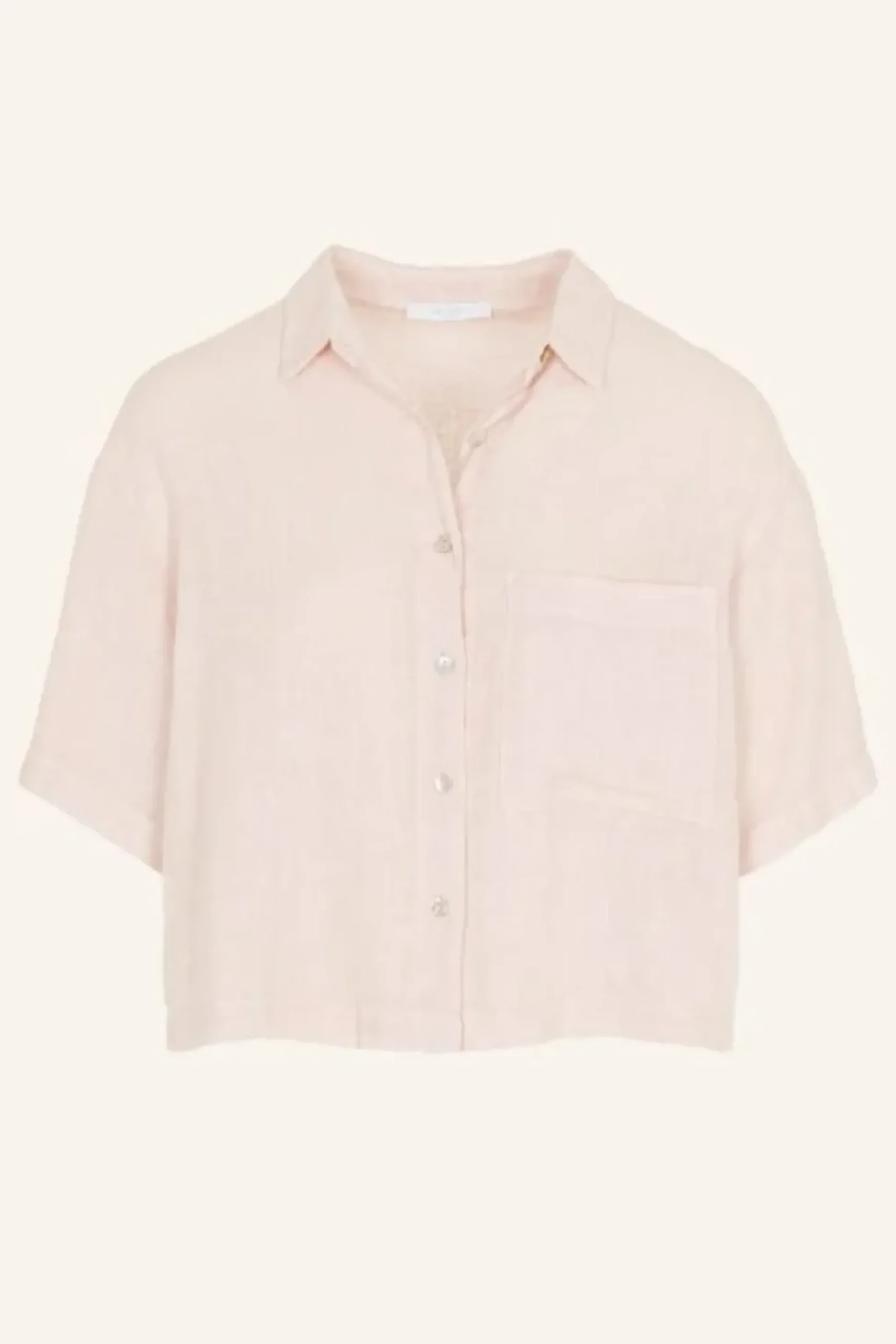 Blouses*By bar cris linen blouse | cipria pink