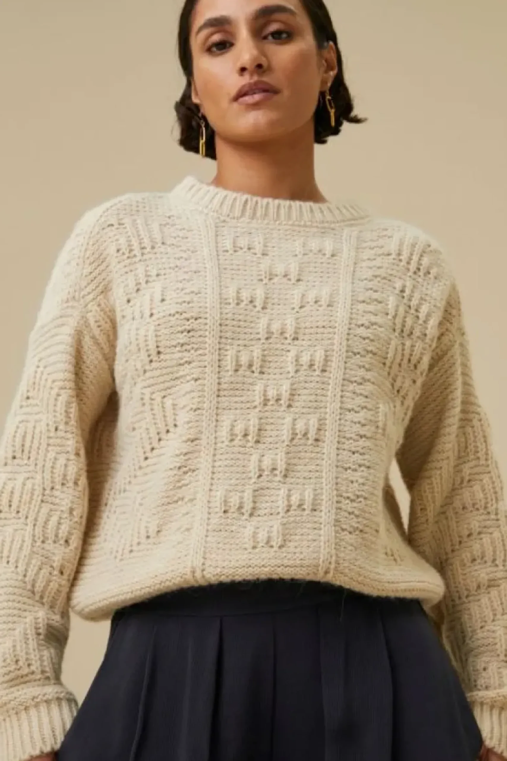 Truien*By bar dani pullover | sand