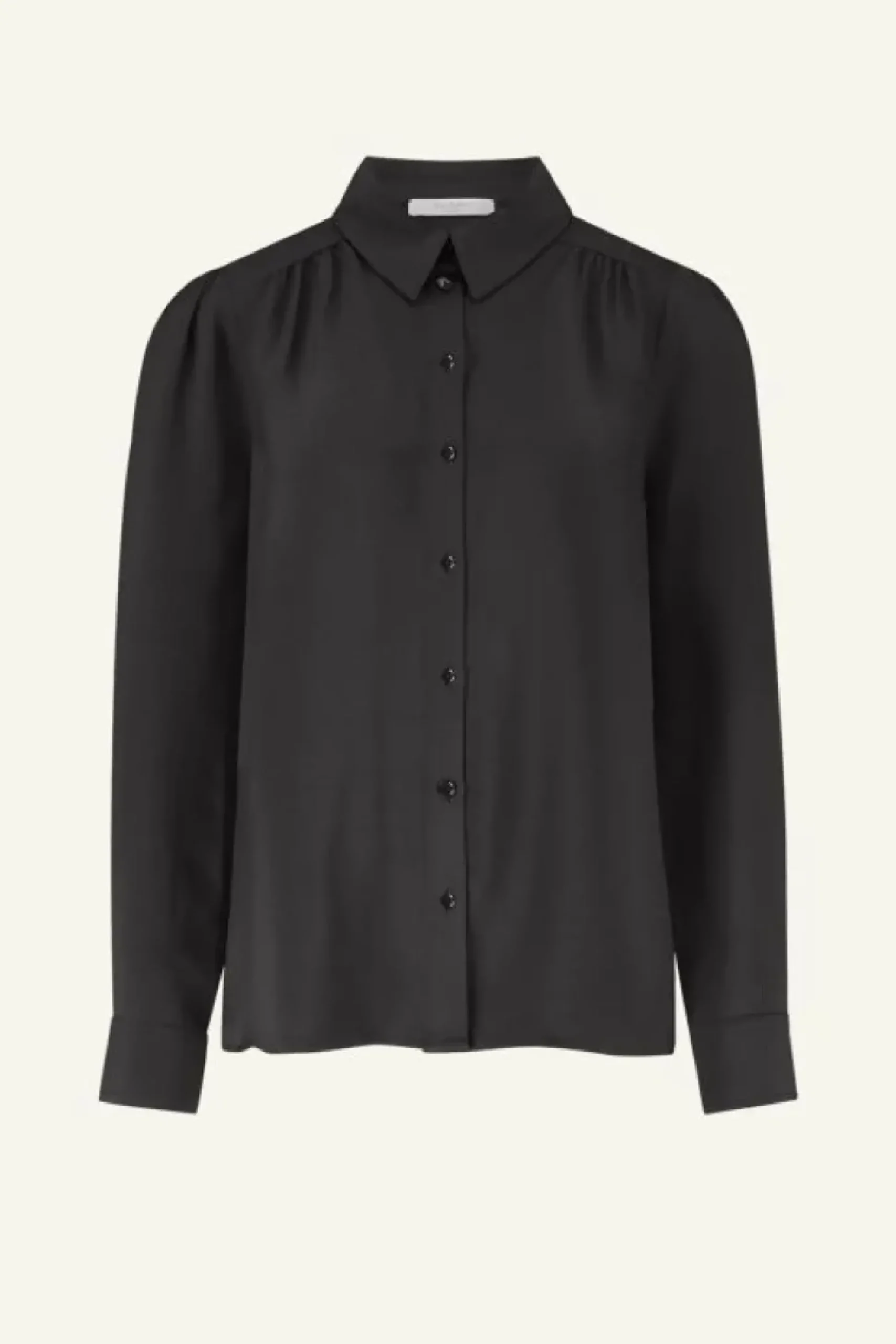 Blouses*By bar donna satin stripe blouse | cafe noir