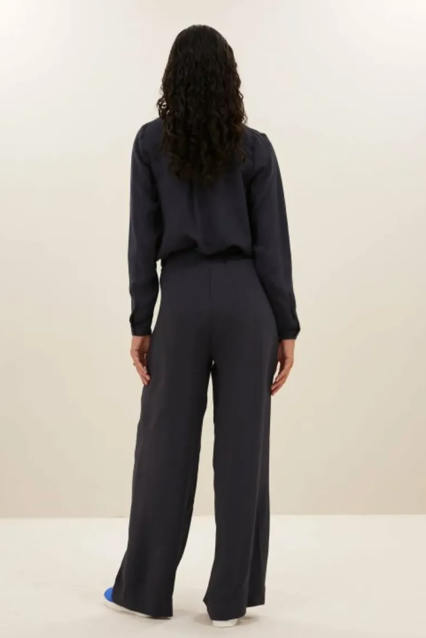 Blouses*By bar donna satin stripe blouse | graphite