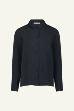 Blouses*By bar donna satin stripe blouse | graphite