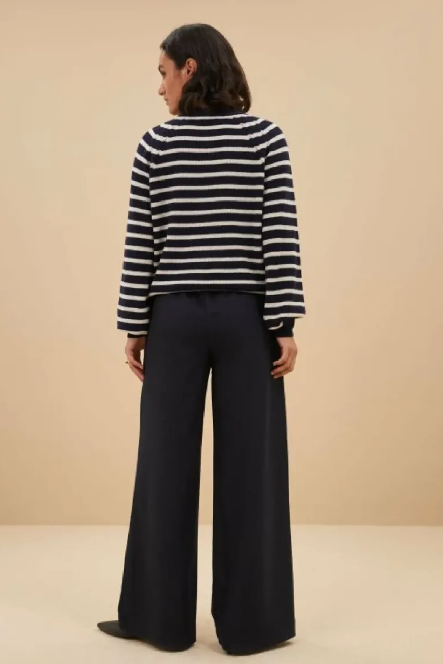 Truien*By bar duccio stripe pullover | midnight