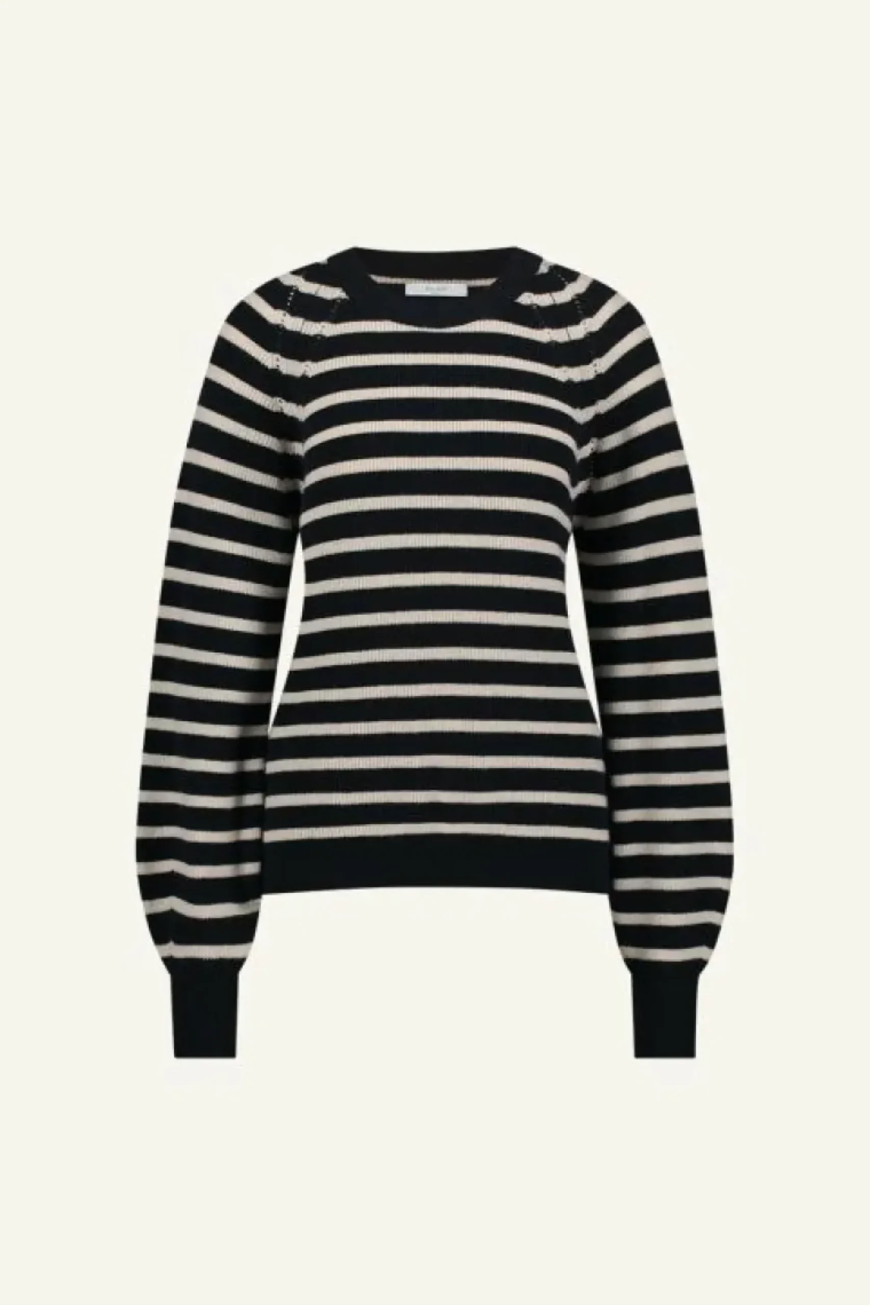 Truien*By bar duccio stripe pullover | midnight