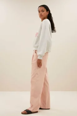 Broeken*By bar dune pants | light pink