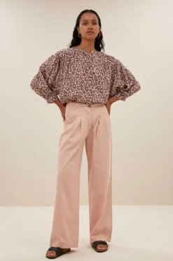 Broeken*By bar dune pants | light pink