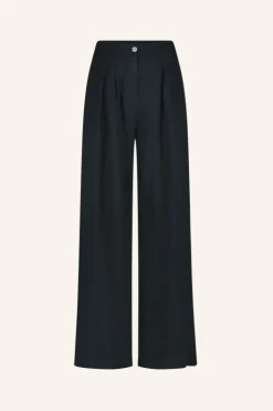 Broeken*By bar eli linen pants | midnight
