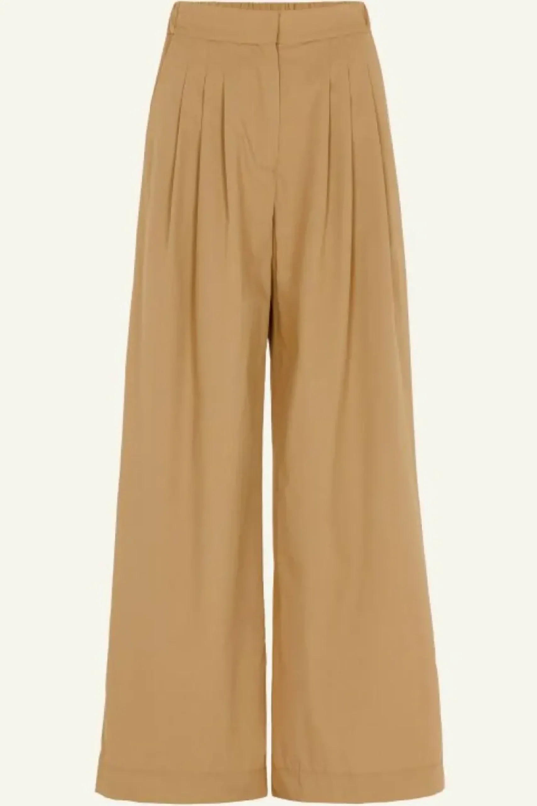 Broeken*By bar eli poplin pant | camel