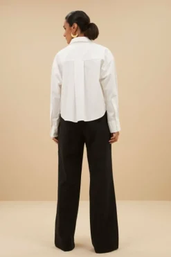 Blouses*By bar florien blouse | white