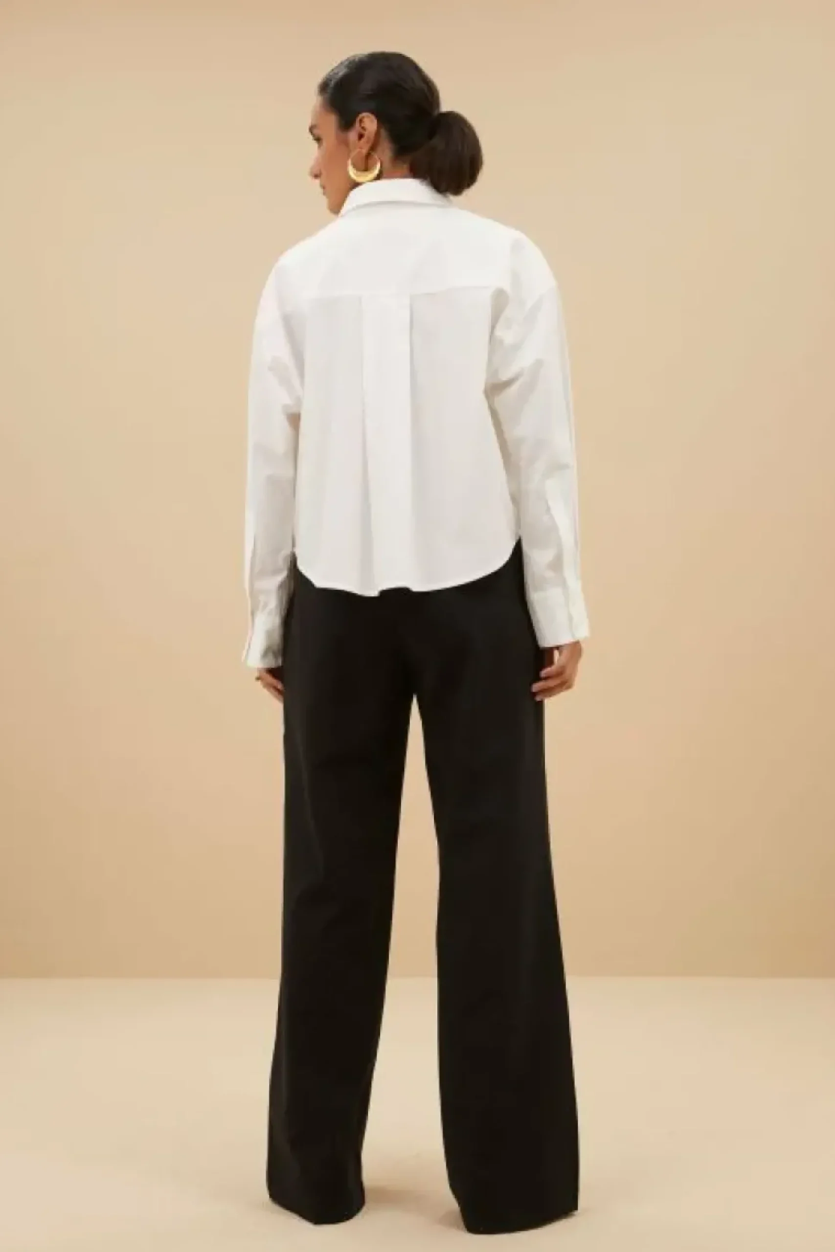 Blouses*By bar florien blouse | white