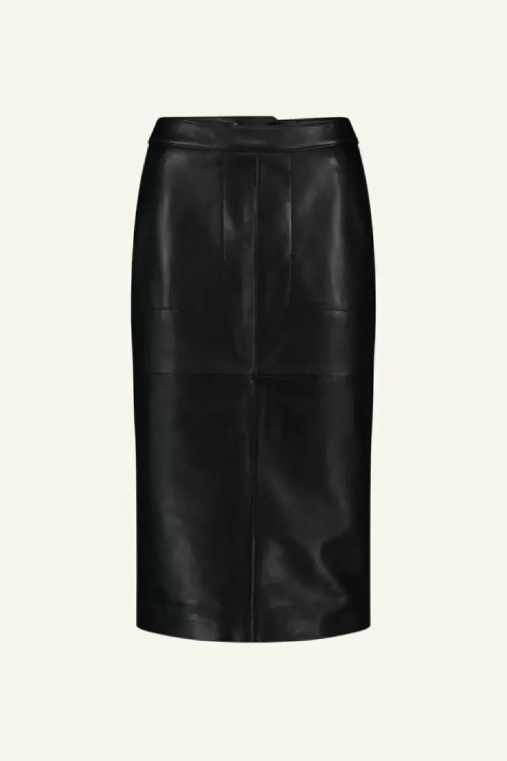 Rokken*By bar frenkie leather skirt | black