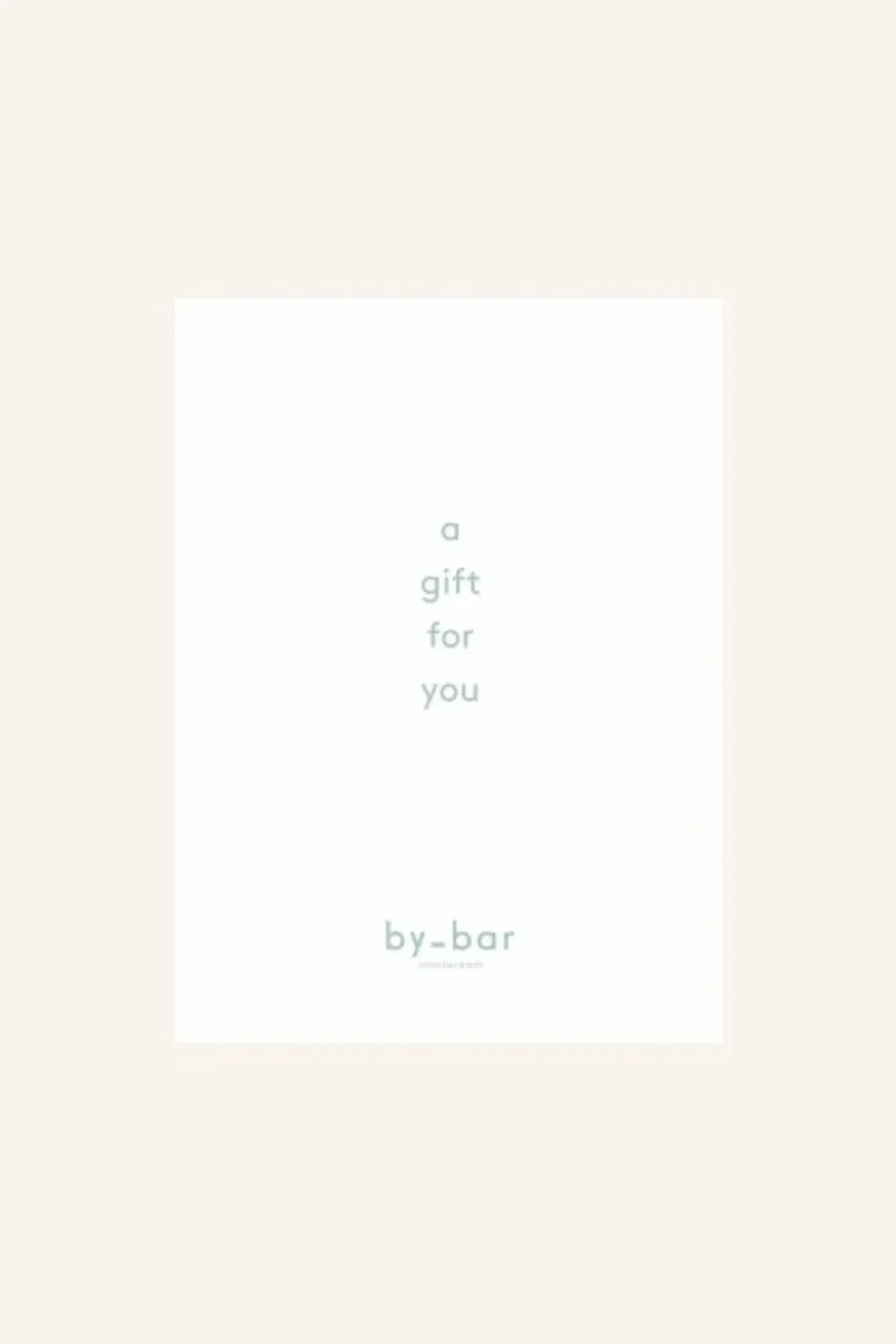Gift Cards*By bar Giftcard 50 | multi