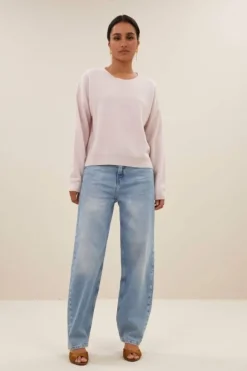 Truien*By bar holly ls pullover | oyster