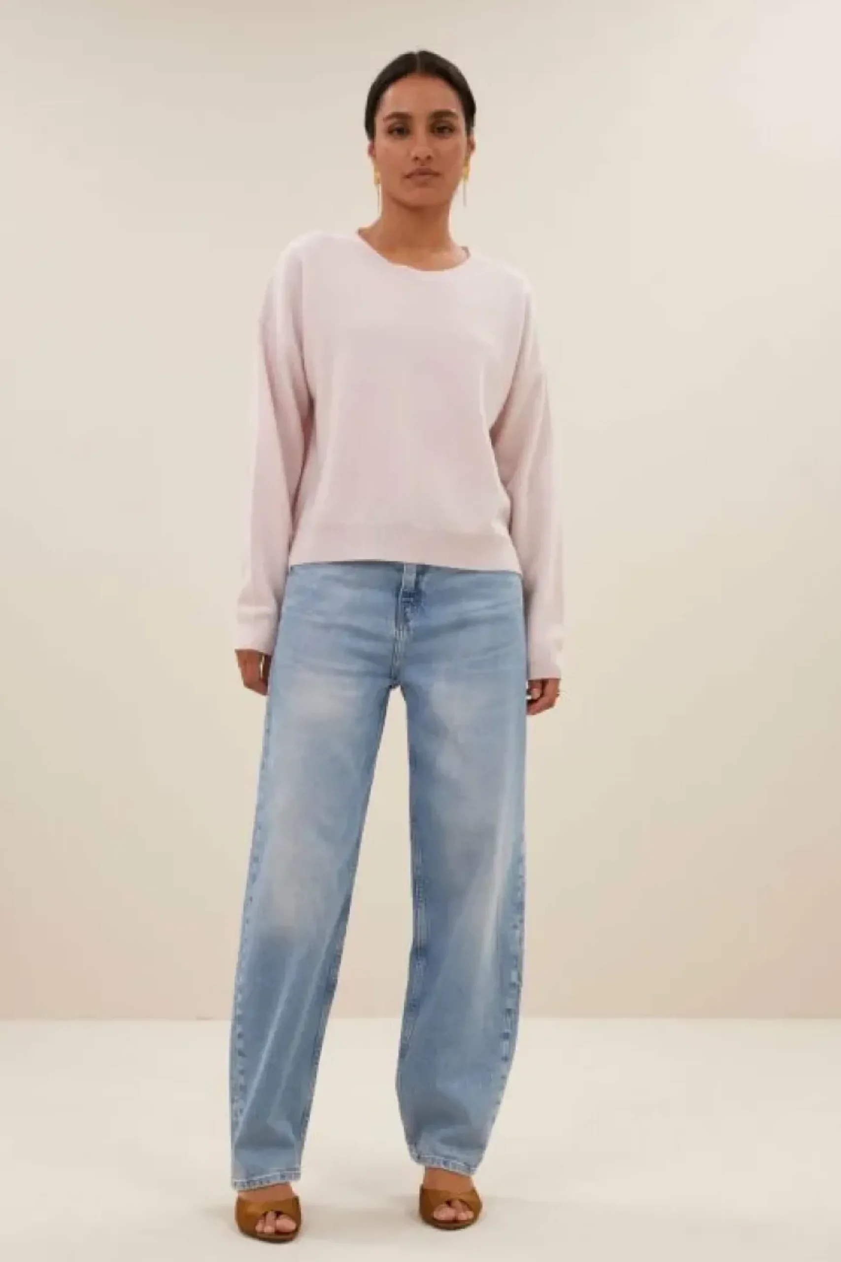 Truien*By bar holly ls pullover | oyster