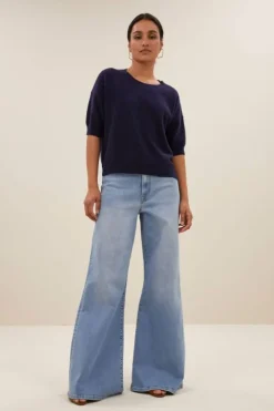 Truien*By bar holly ss pullover | midnight