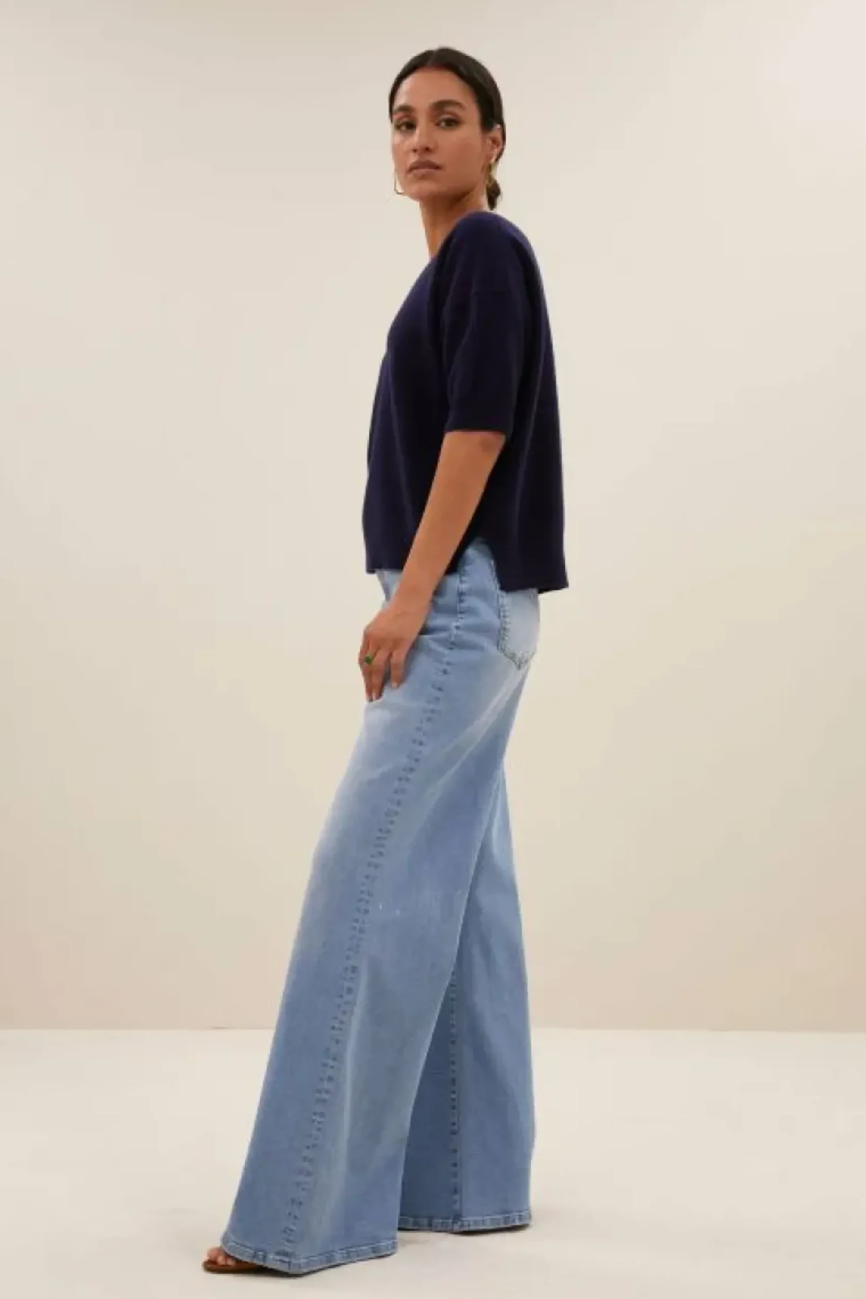 Truien*By bar holly ss pullover | midnight