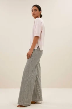 Truien*By bar holly ss pullover | oyster