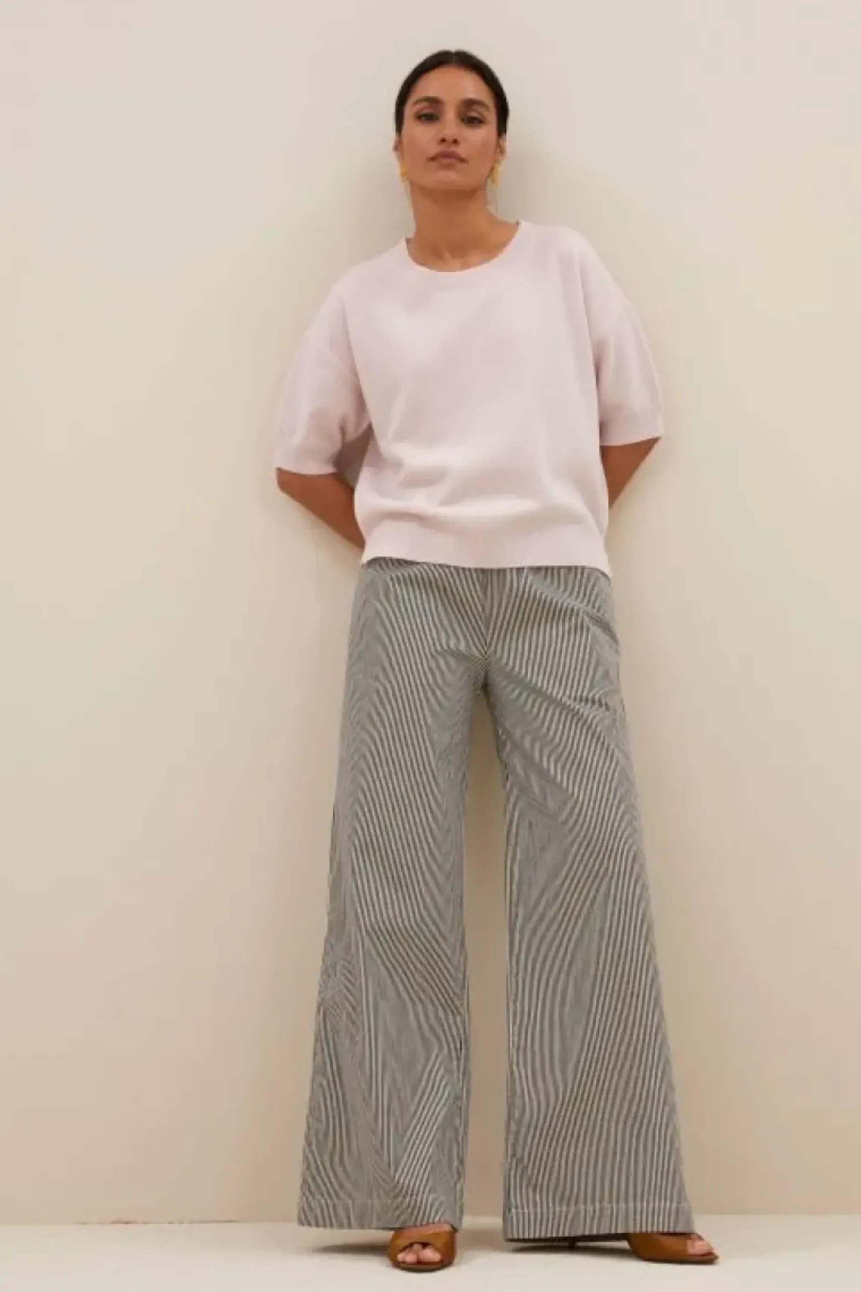 Truien*By bar holly ss pullover | oyster
