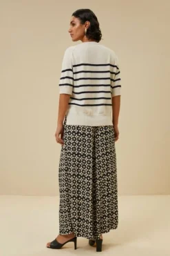 Truien*By bar holly stripe pullover | midnight