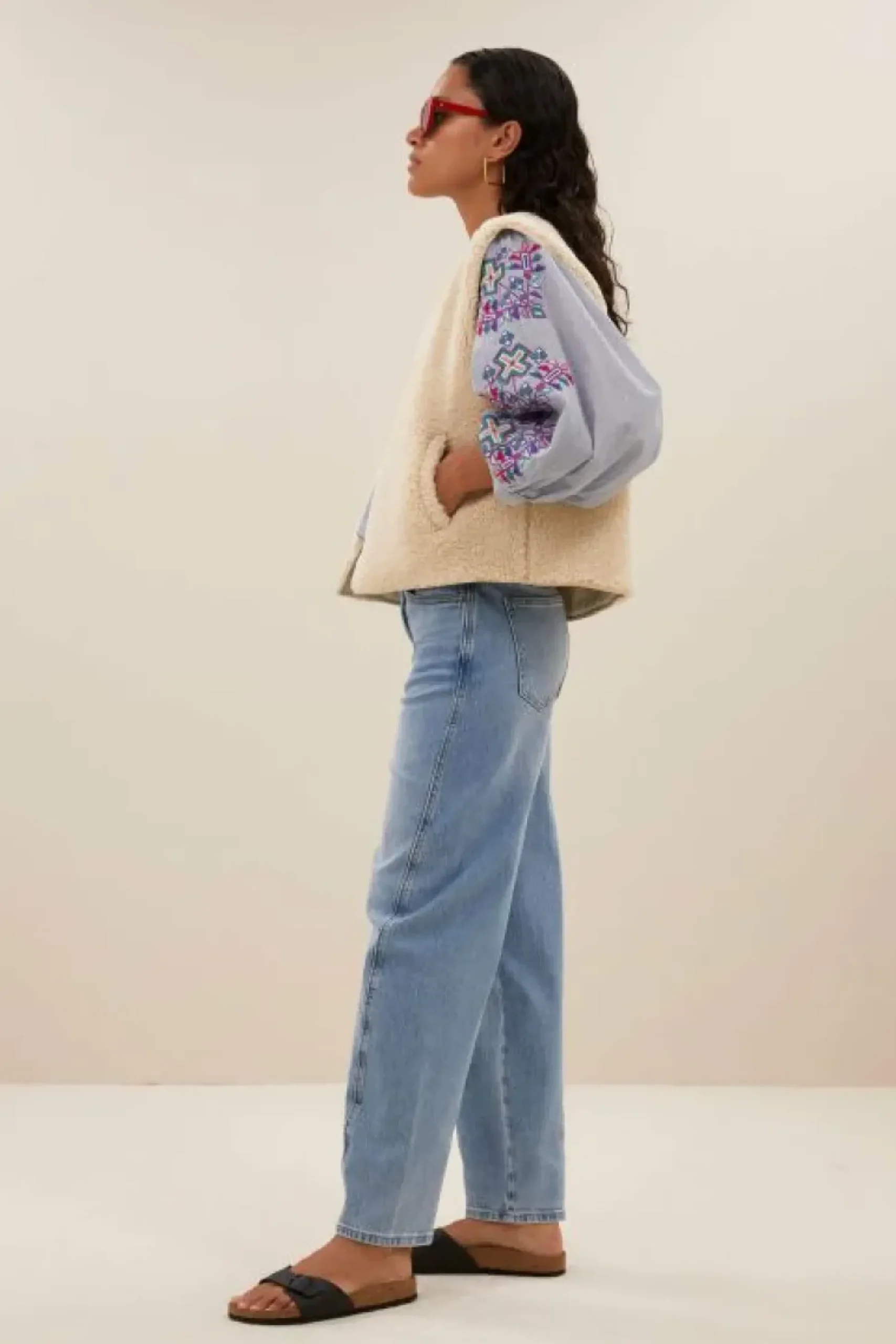 Jassen*By bar joelle jacket | chalk