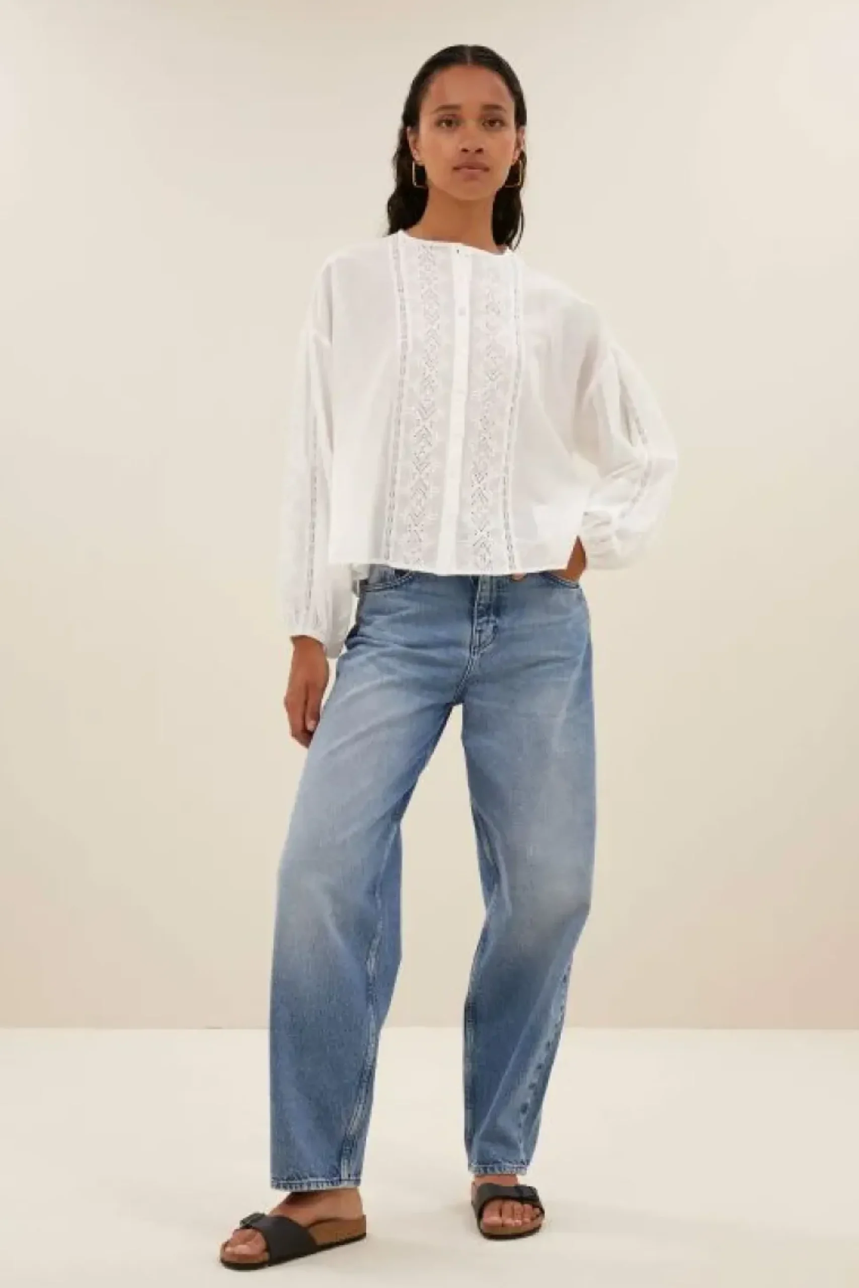 Blouses*By bar kate blouse | off white