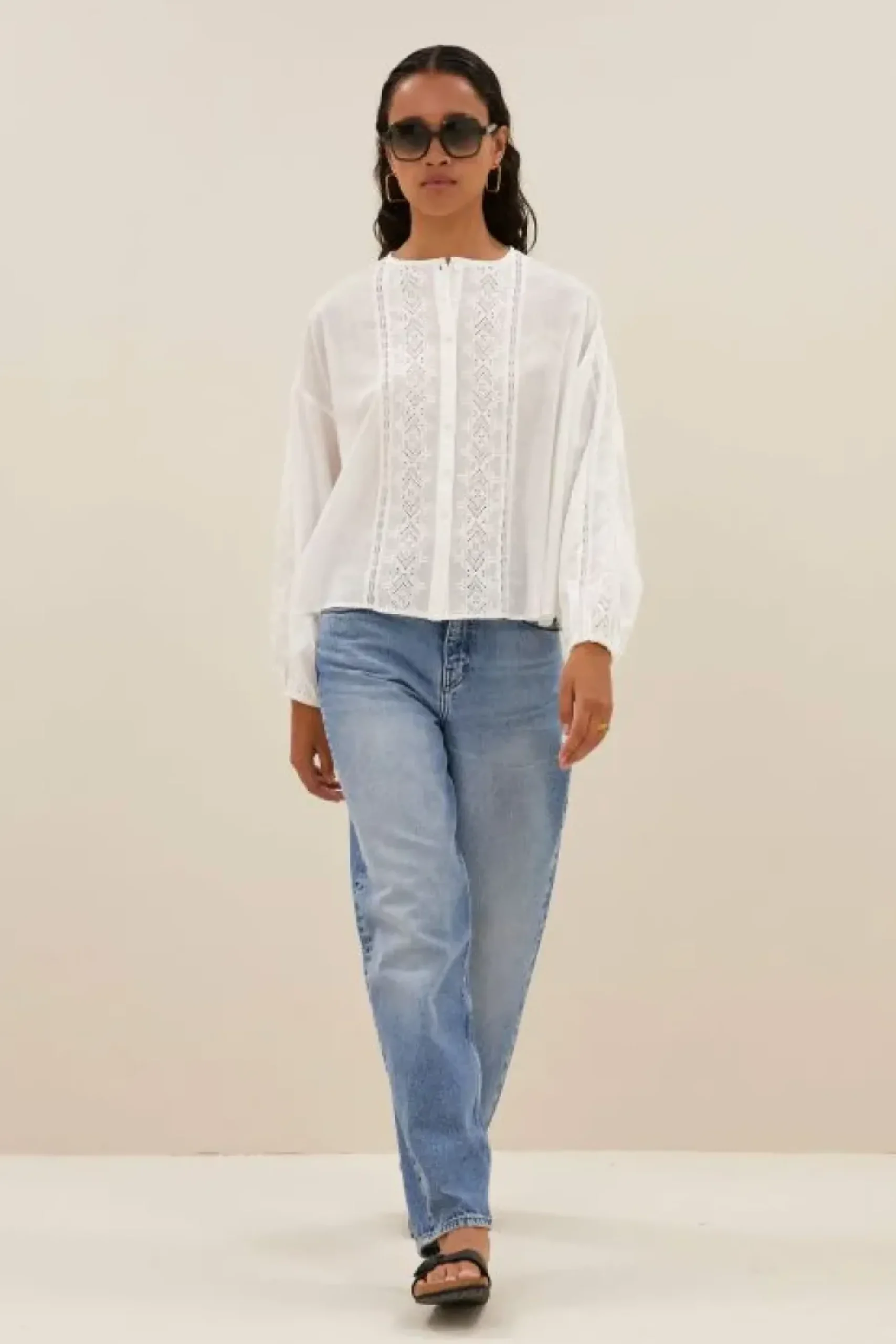 Blouses*By bar kate blouse | off white