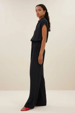 Blouses*By bar kiek viscose top | graphite