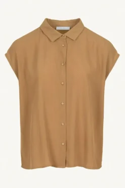 Blouses*By bar kiek viscose top | khaki