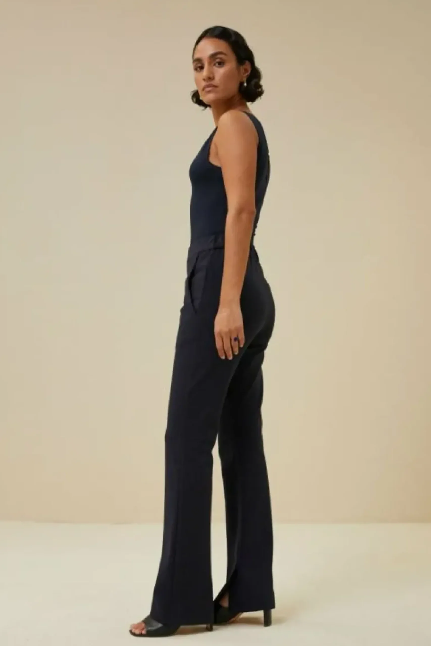 Tops & Shirts*By bar lace singlet | dark navy