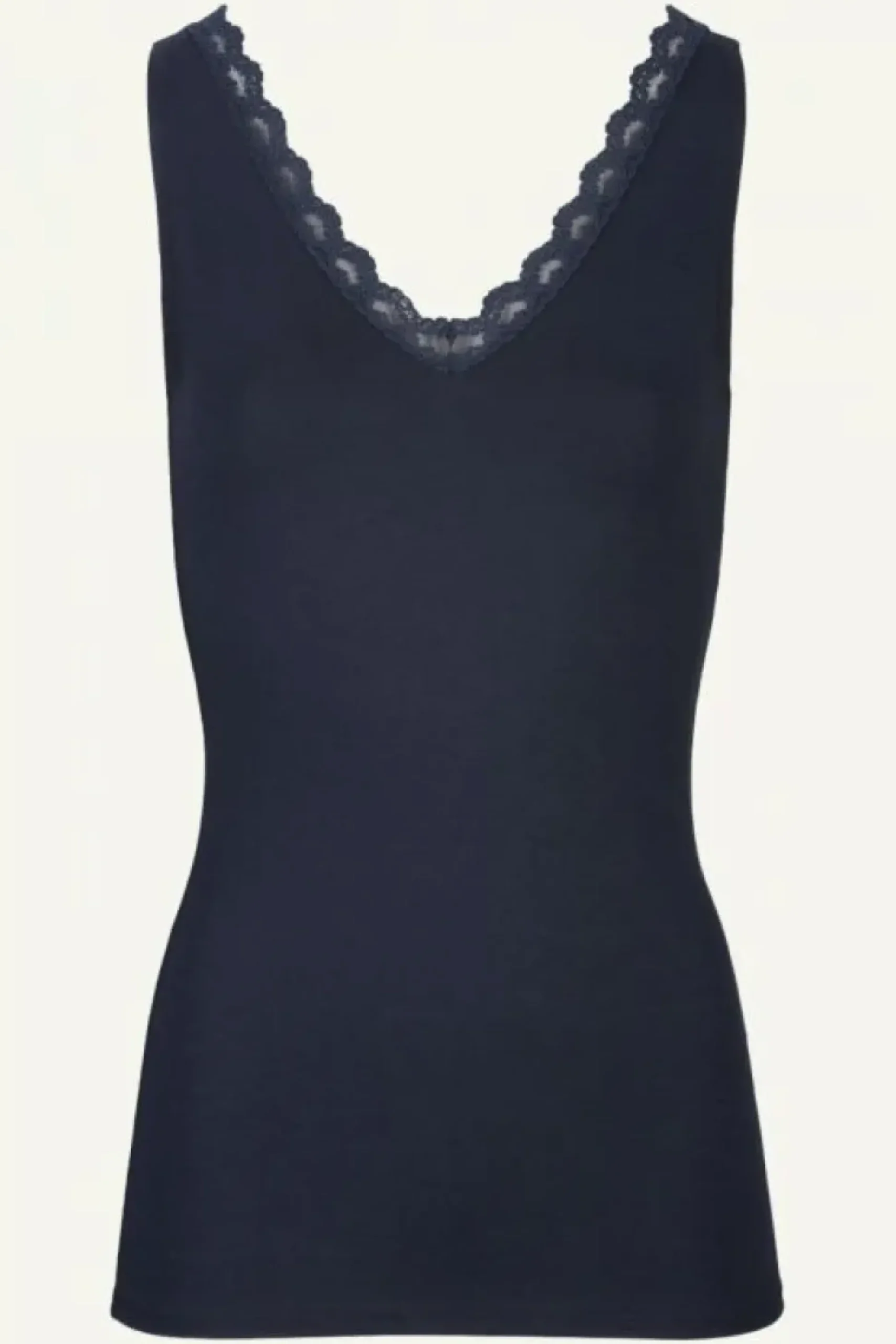 Tops & Shirts*By bar lace singlet | dark navy