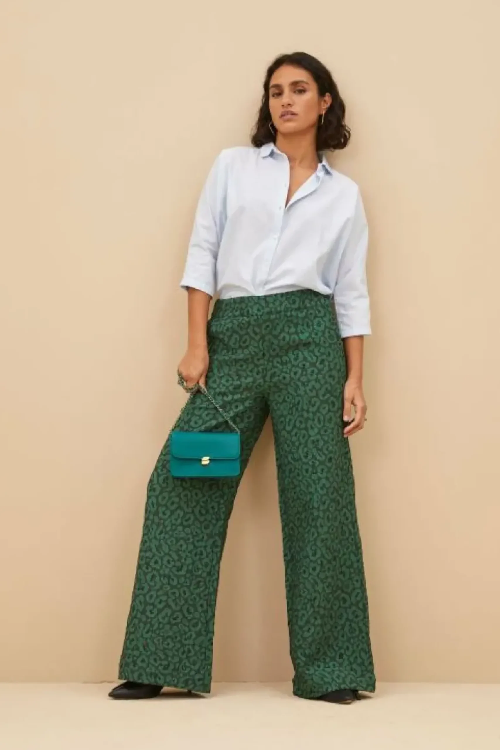 Tassen*By bar loua leather bag | peacock green