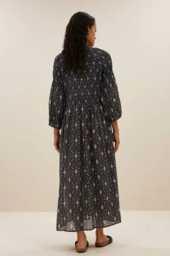 Jurken*By bar loulou midnight ikat dress | midnight ikat