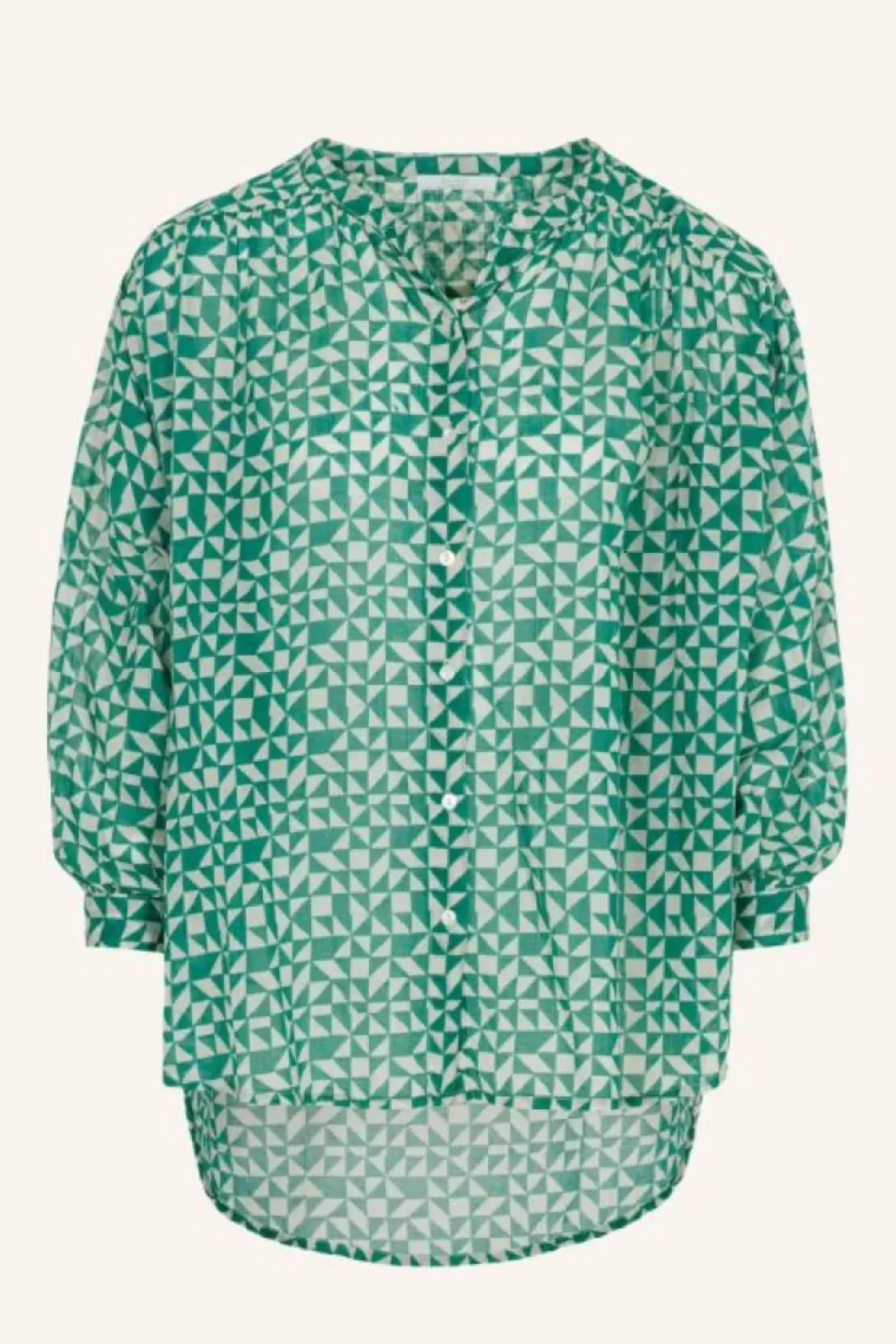 Blouses*By bar lucy graphic blouse | graphic green