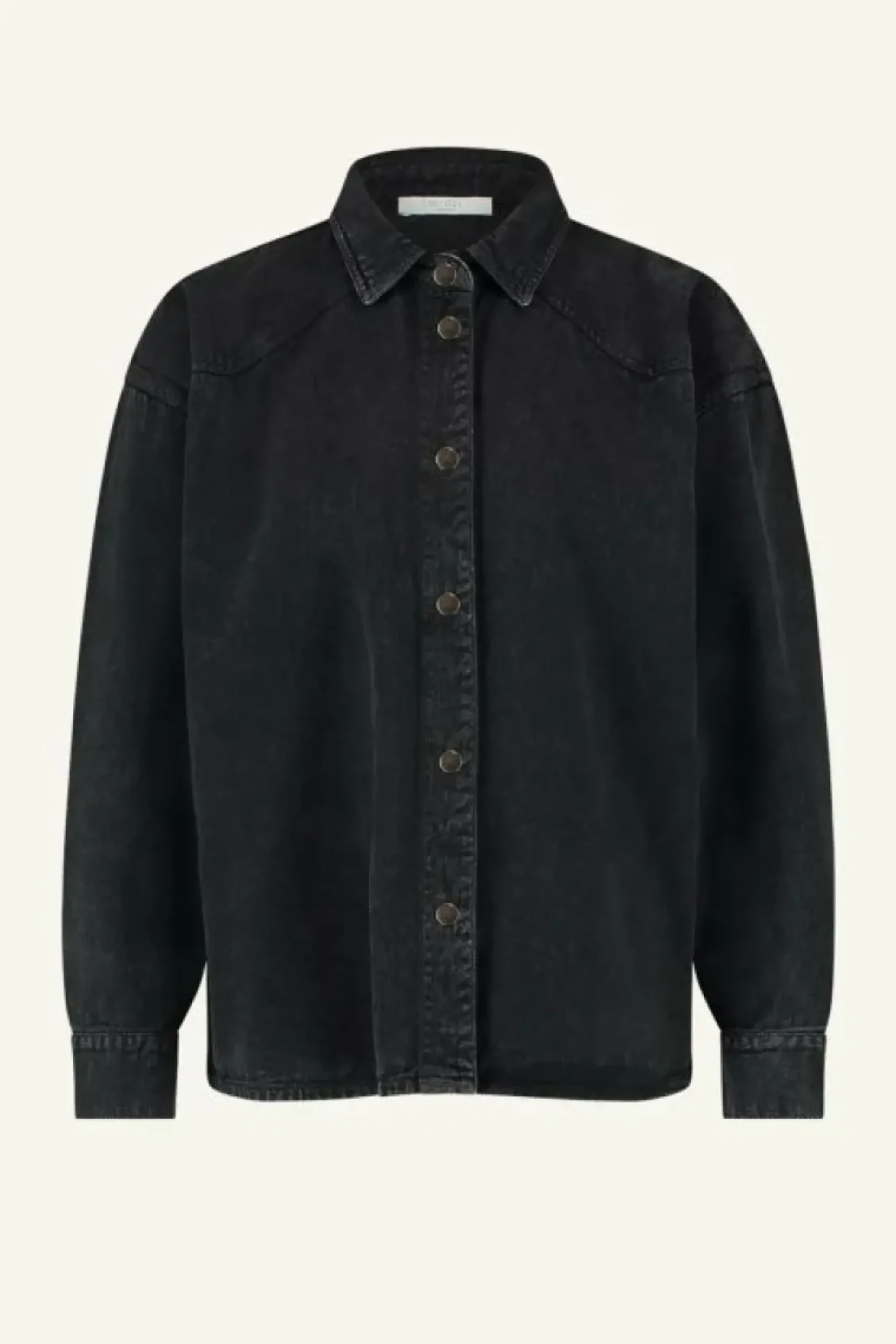 Blouses*By bar mae twill blouse | jet black