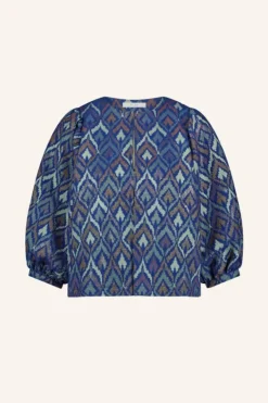 Blouses*By bar mauri blouse | pavo jacquard print
