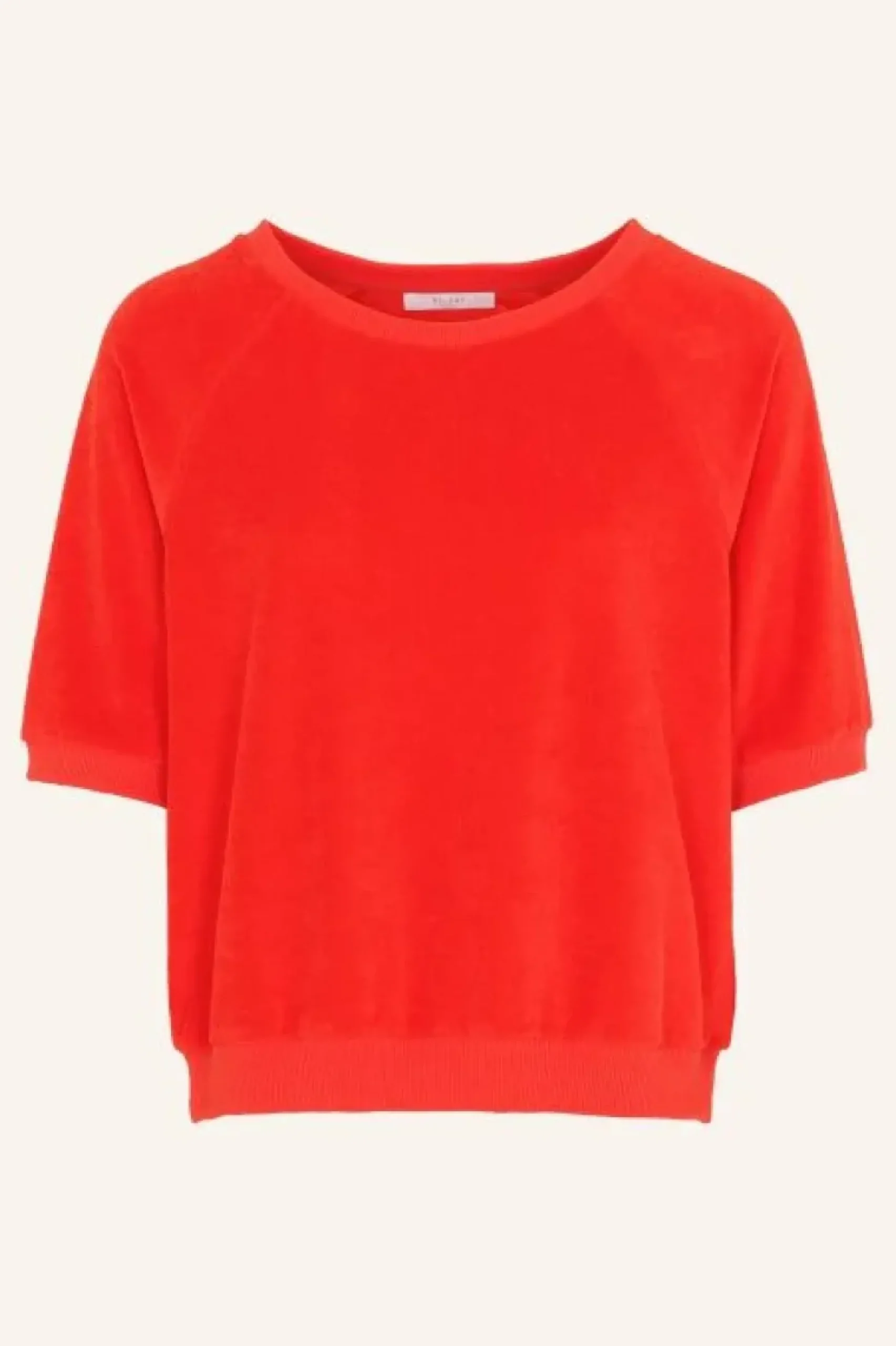 Tops & Shirts*By bar neva slub top | poppy red
