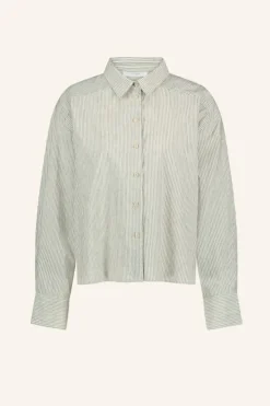 Blouses*By bar nima lurex stripe blouse | midnight