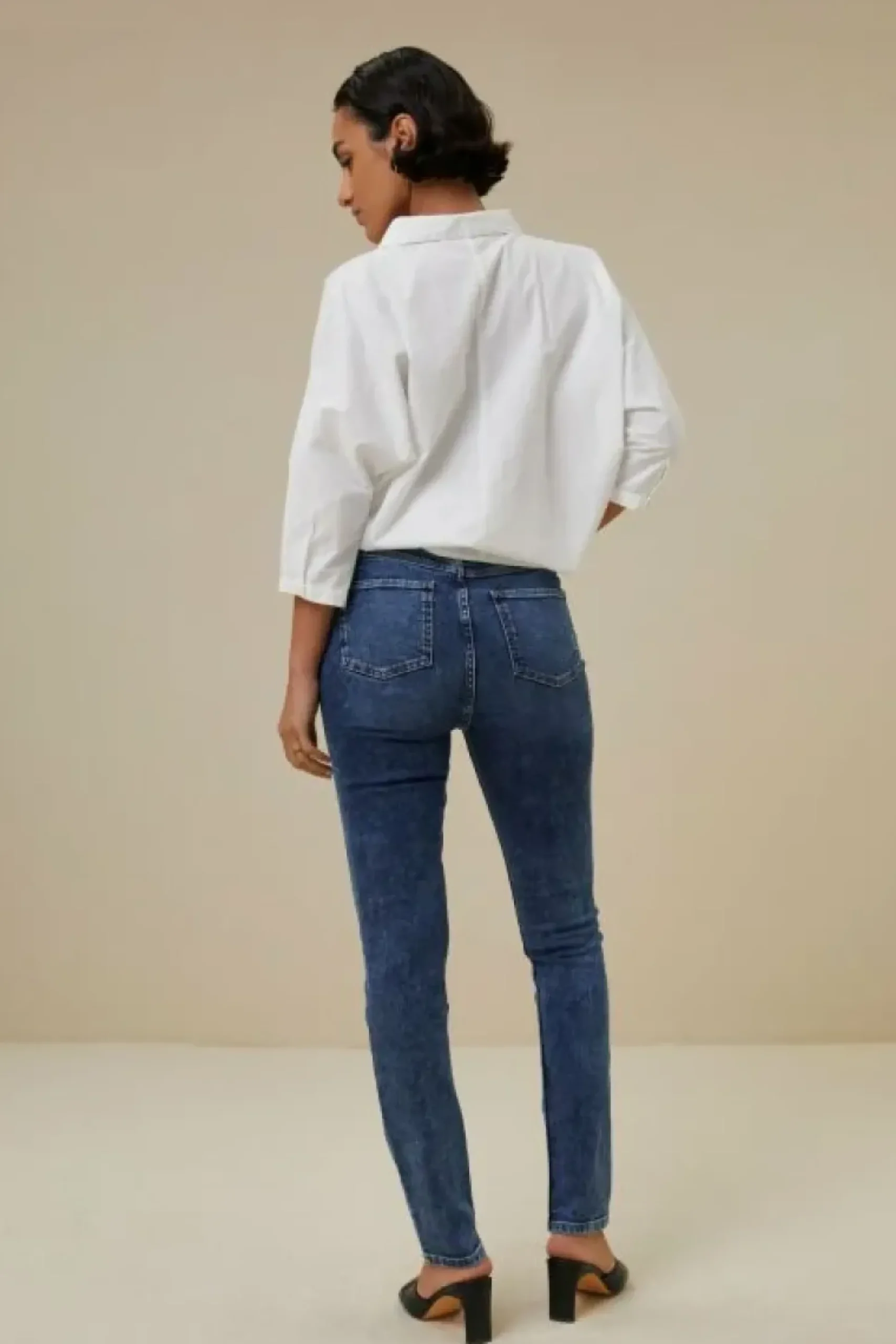 Blouses*By bar norel poplin blouse | white