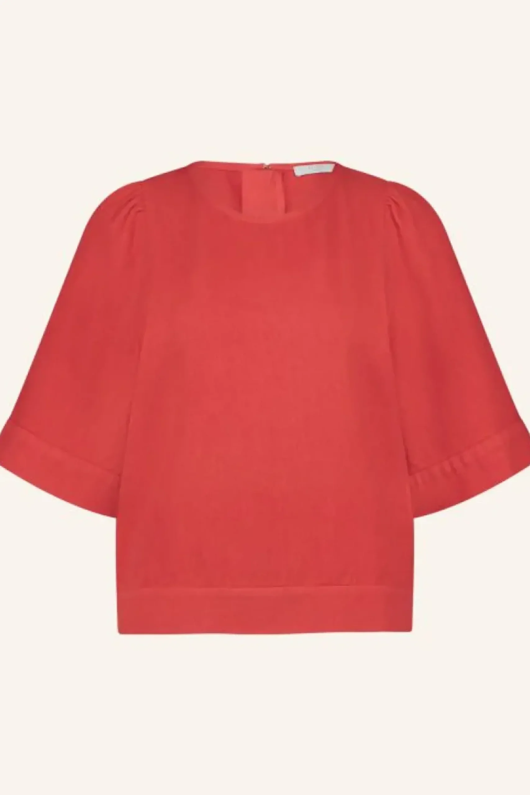 Blouses*By bar olivia twill blouse | poppy red